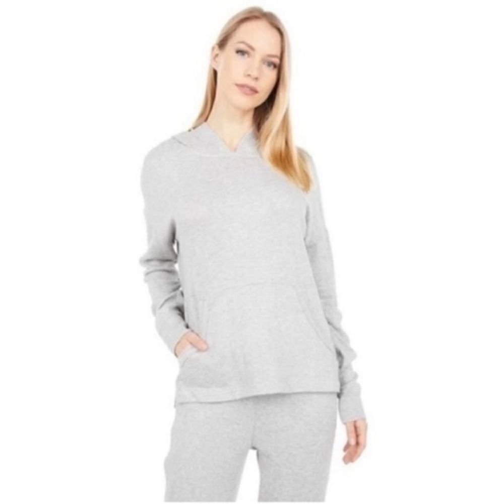UGG Gray Hooded Sweatshirt NWT Pullover Plus size 1X attached hoodie‎ Grey - Picture 2 of 7